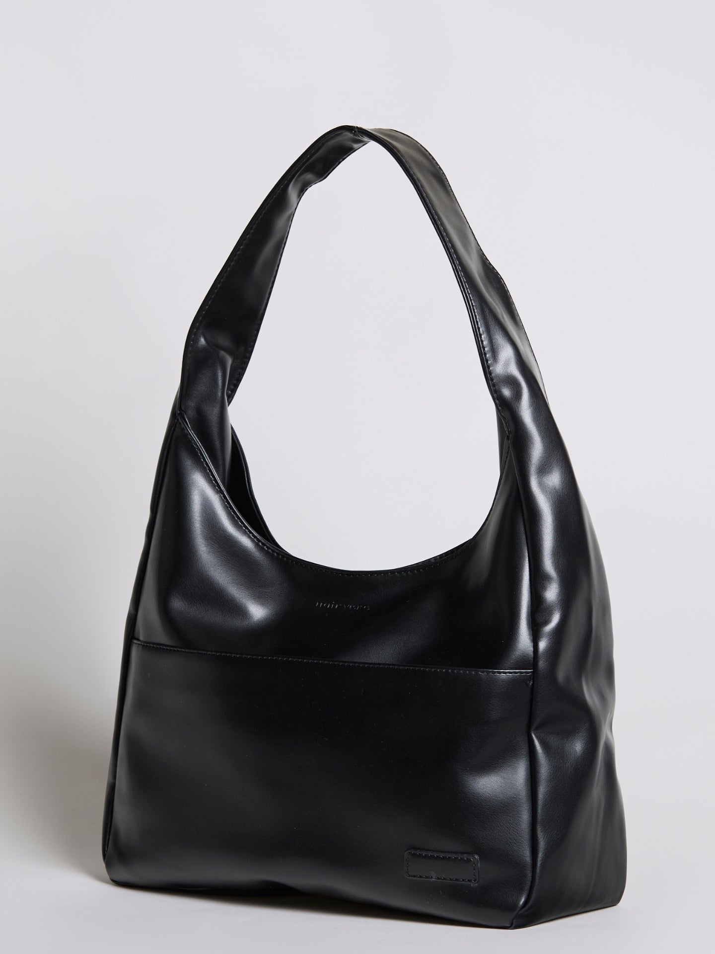 Minimalistische Hobo Schoudertas – Vegan Leer