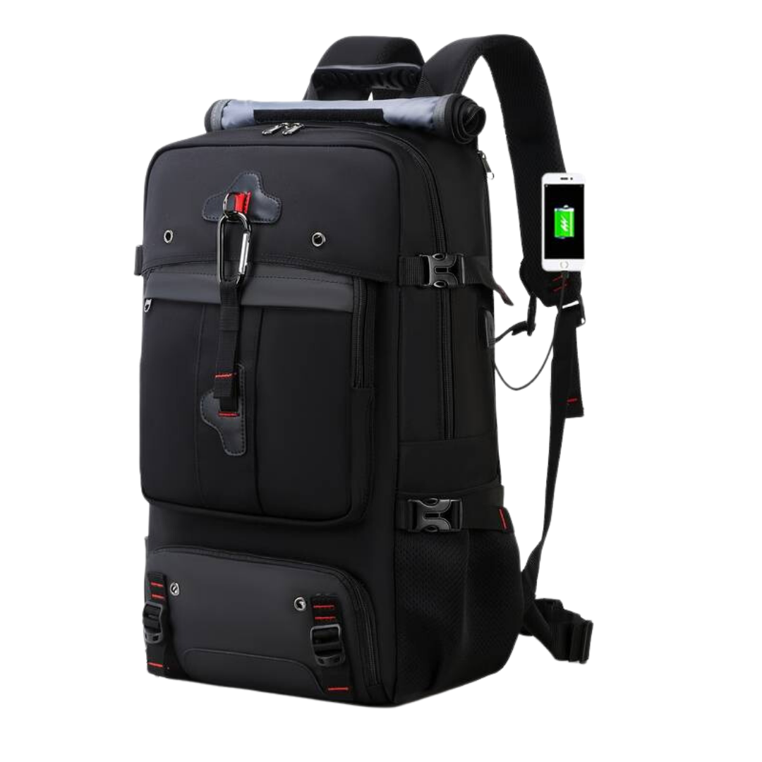 Waterdichte Rugzak 50L met USB-aansluiting – Comfortabel & Ruim