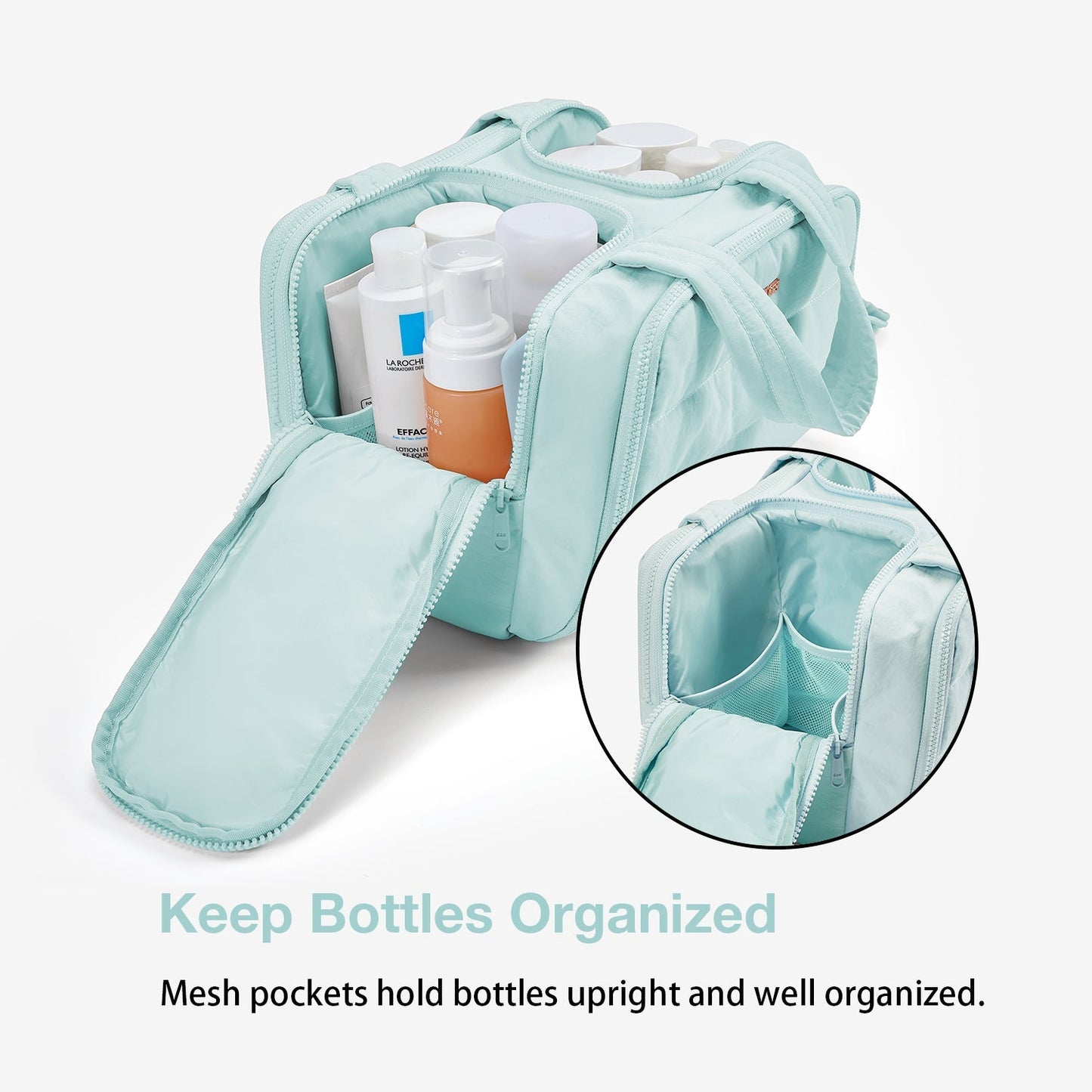 Zora Spacesaver 4-in-1 Puffy Multifunktions-Kulturtasche