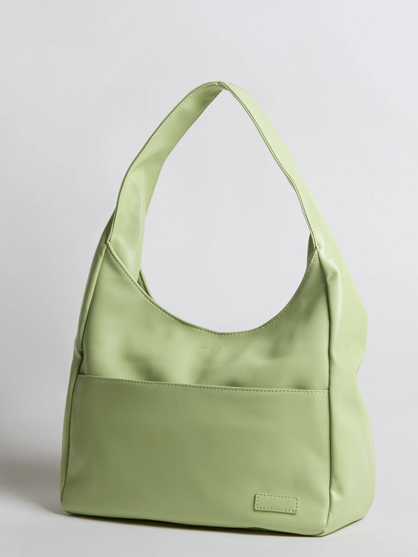 Minimalistische Hobo Schoudertas – Vegan Leer
