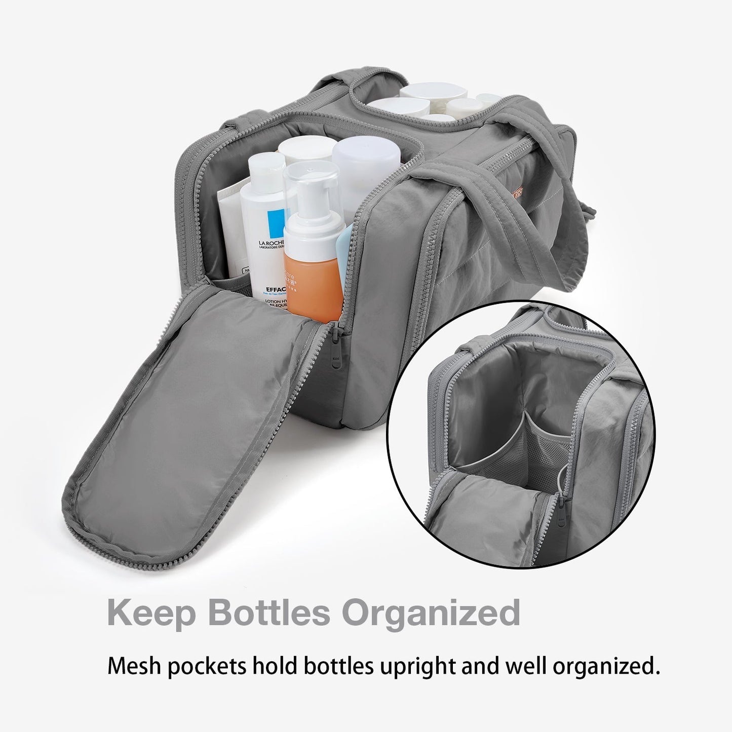 Zora Spacesaver 4-in-1 Puffy Multifunktions-Kulturtasche