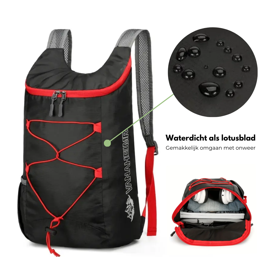 Waterdichte Opvouwbare Rugzak – Lichtgewicht, Compact & Snel Droog