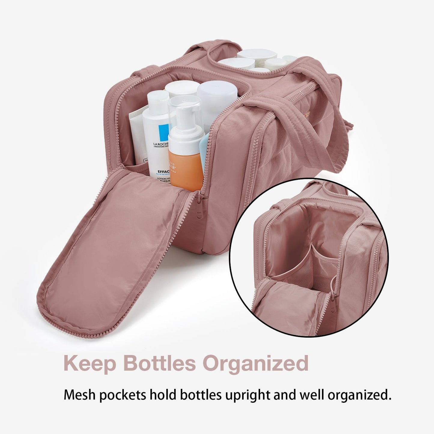 Zora Spacesaver 4-in-1 Puffy Multifunktions-Kulturtasche