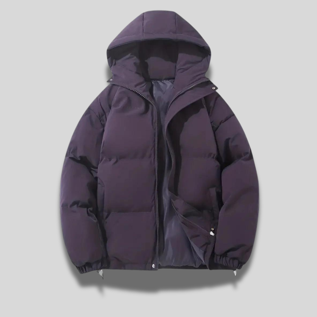 Dames Puffer Jas met Capuchon – Warme Gewatteerde Winterjas