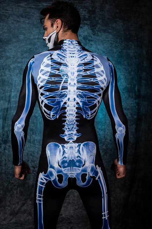 X-Ray Skelet Kostuum – Strakke Bodysuit voor Halloween & Cosplay