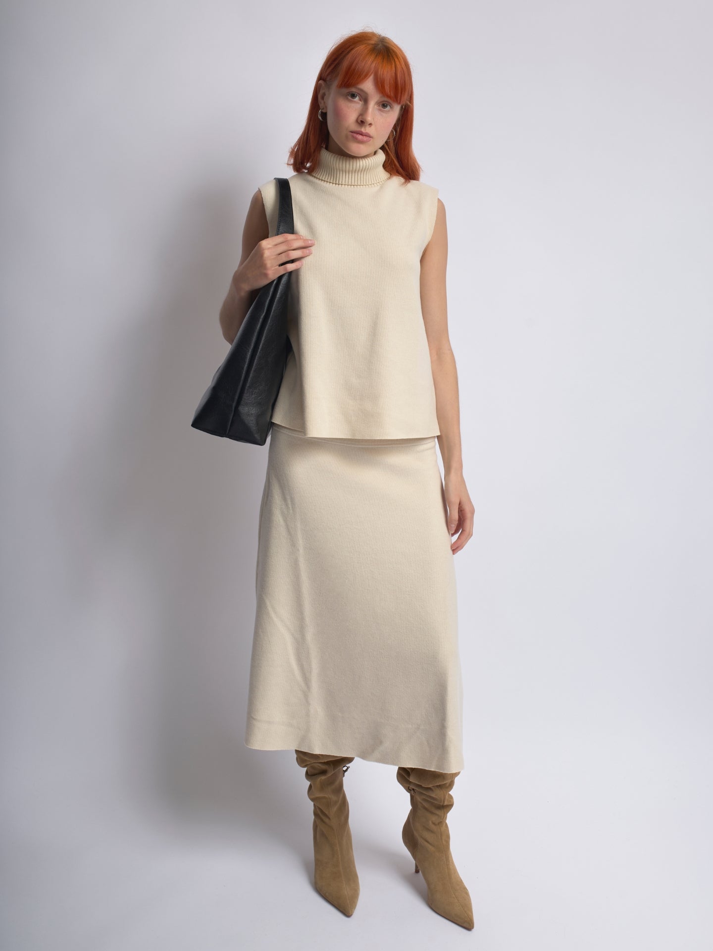 Liorra Vegan Leren Hobo Schoudertas Zwart – Ruim & Tijdloos