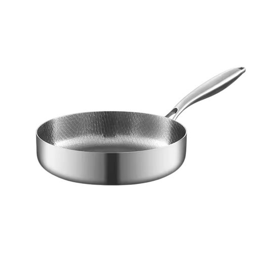 Pure Titanium Hoge Pan – 100% PFAS-/PFOA-vrij en Geschikt voor Inductie