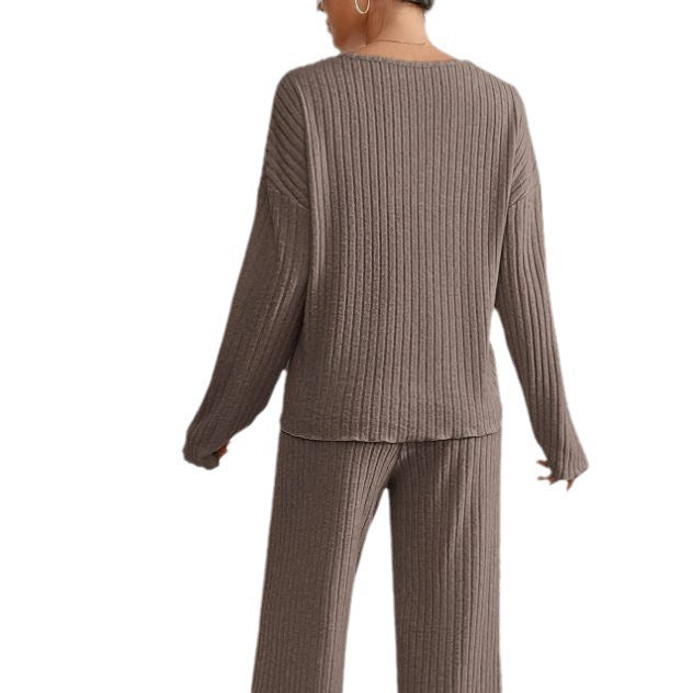 Luxe Dames Loungewear Set – Comfortabele Twee-Delige Outfit