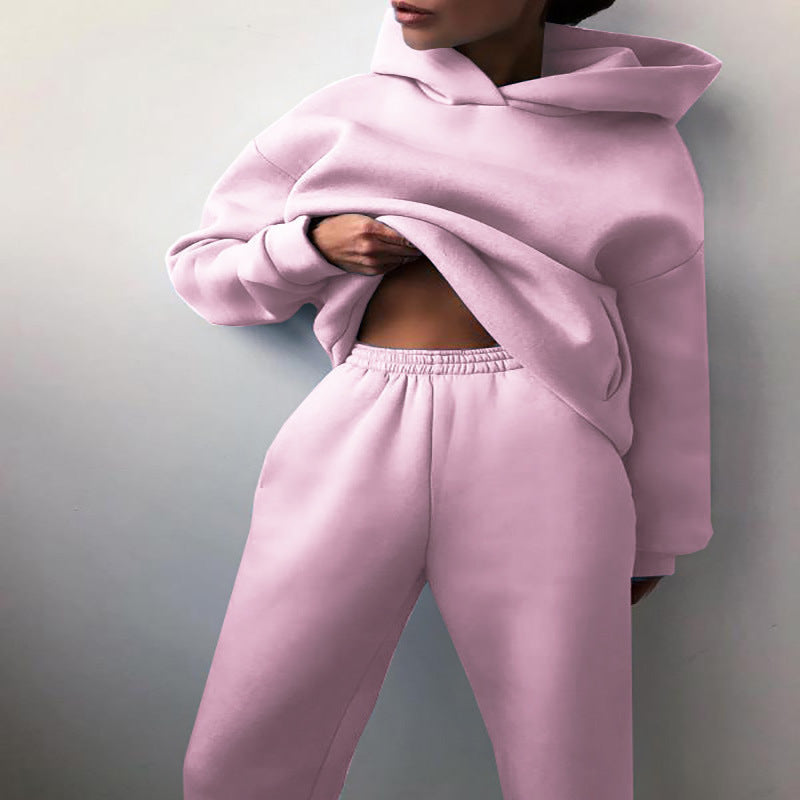 Dames Huispak met Hoodie – Comfortabele Loungewear Set