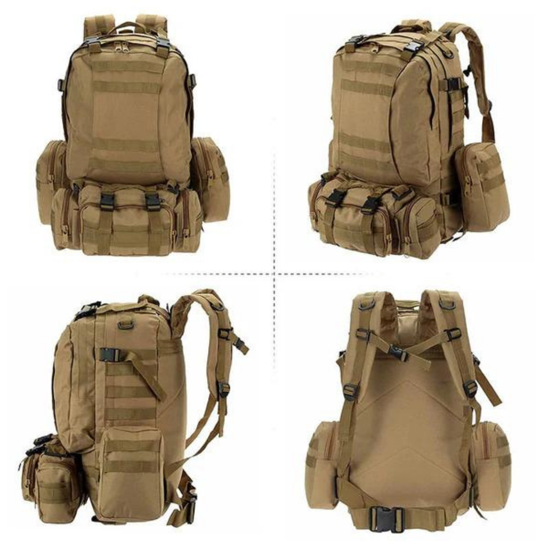 Army Style Rugzak 50L – Waterdicht, Duurzaam & Ruim