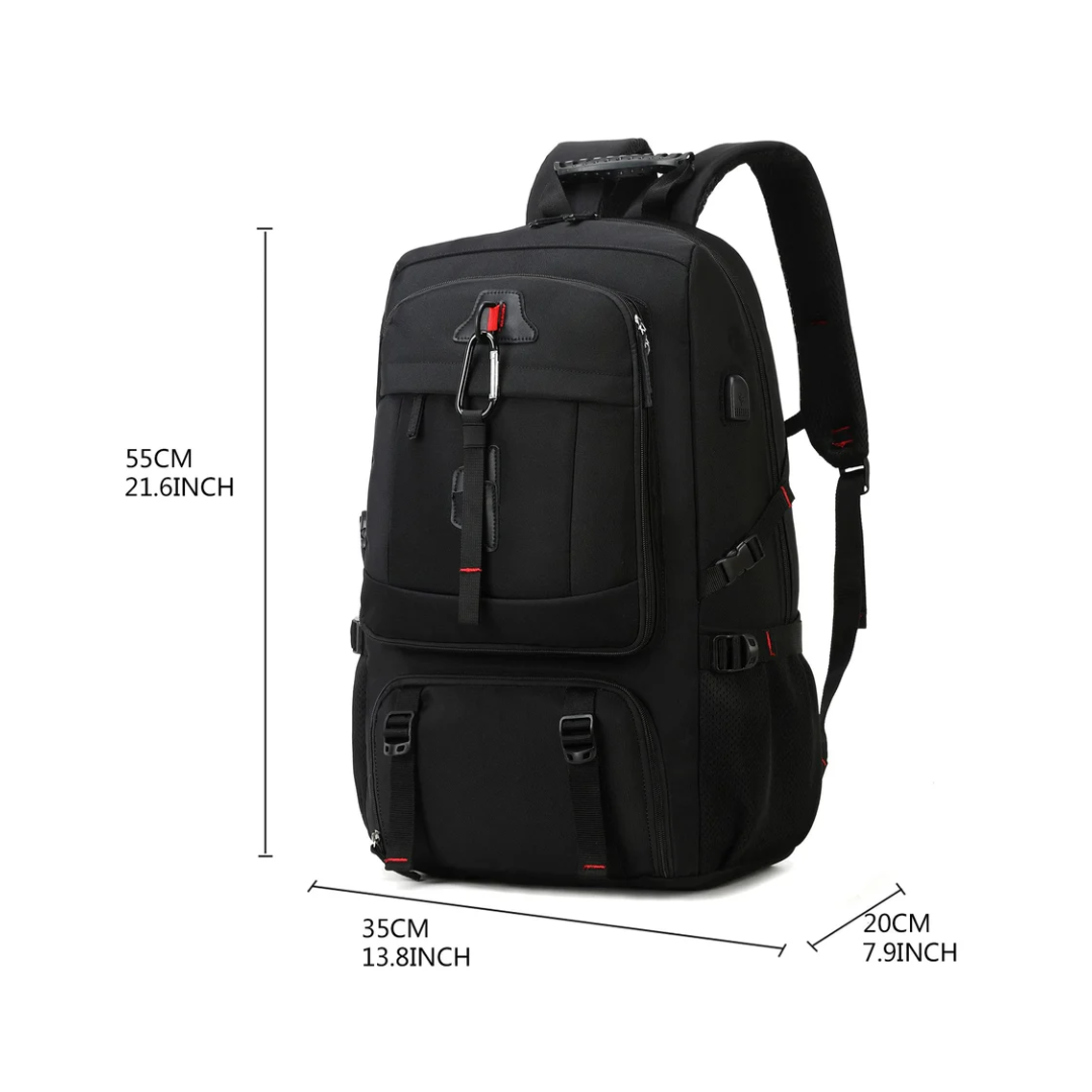 Reisrugzak 50L – Waterafstotend & Ruim
