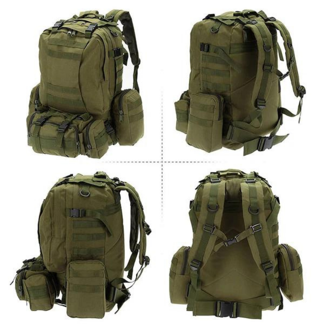 Army Style Rugzak 50L – Waterdicht, Duurzaam & Ruim