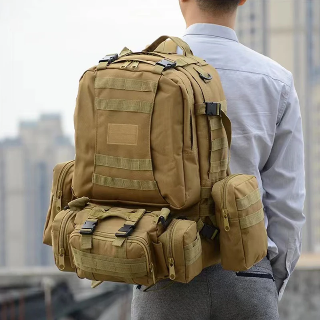 Army Style Rugzak 50L – Waterdicht, Duurzaam & Ruim