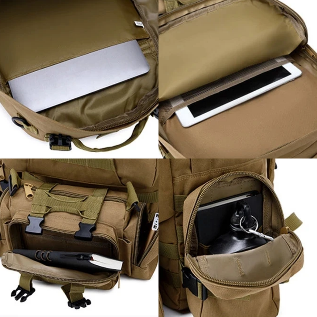Army Style Rugzak 50L – Waterdicht, Duurzaam & Ruim