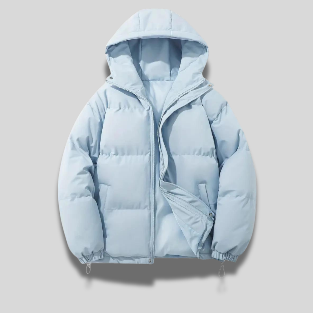 Dames Puffer Jas met Capuchon – Warme Gewatteerde Winterjas