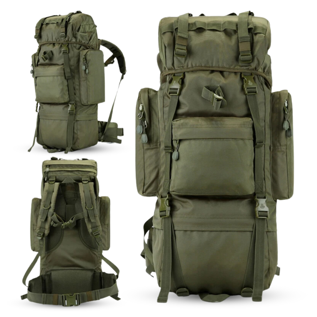 Backpack 70L – Weerbestendig & Uitbreidbaar