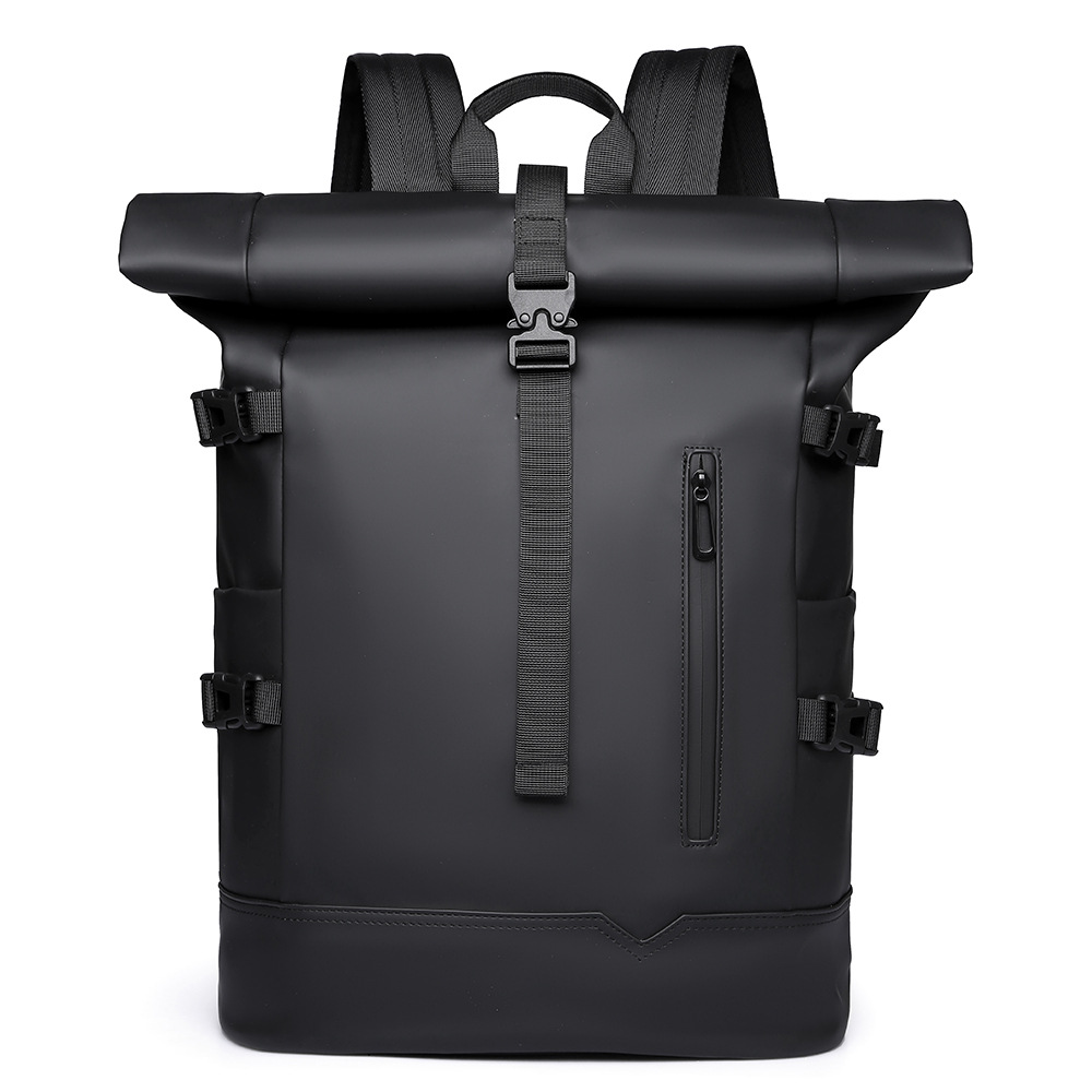 Waterdichte Rolltop Rugzak – Moderne Rugtas met Grote Inhoud en Laptopvak