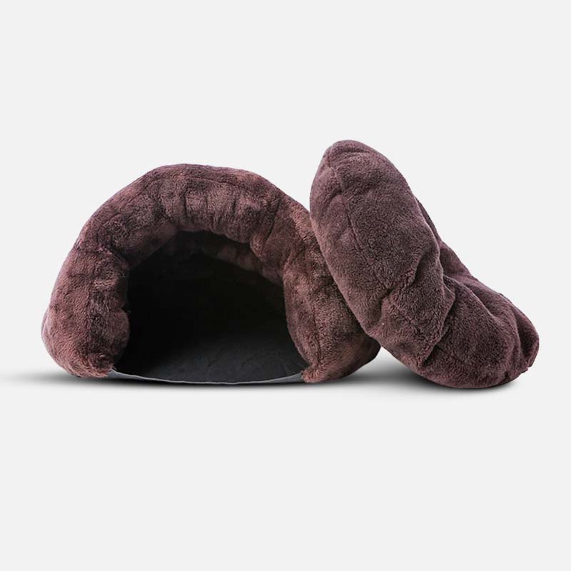 Honden- en Kattenmand Iglo – Knusse Slaaphol van Pluche
