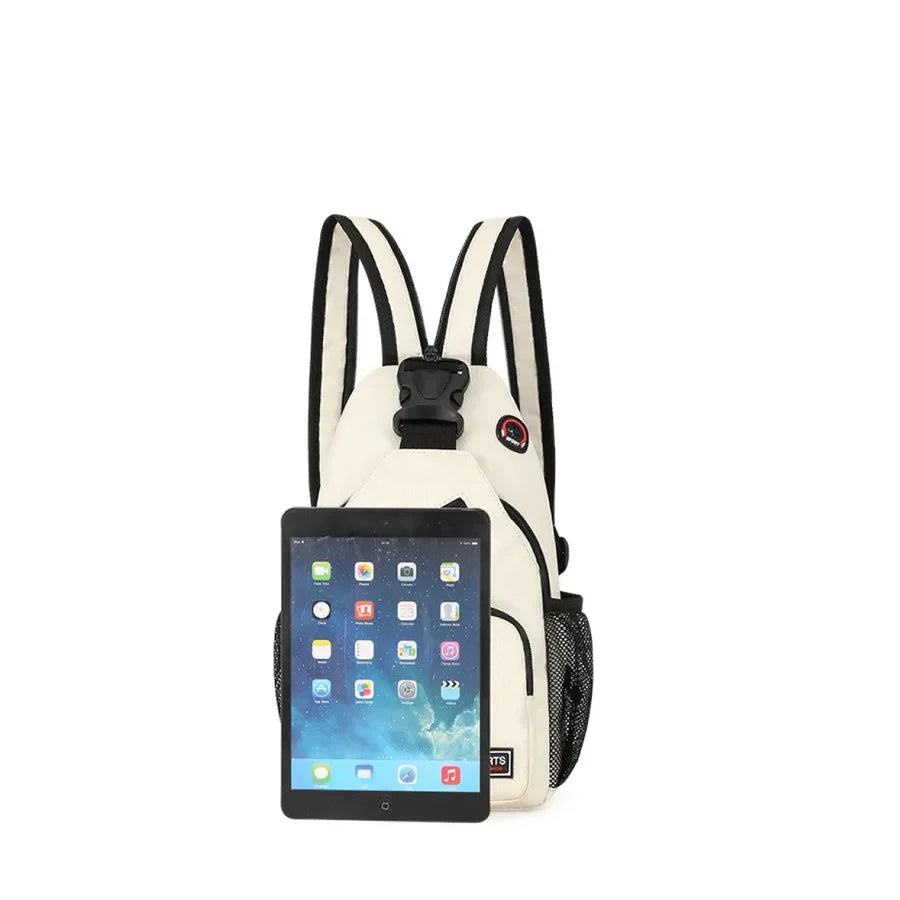 Sportieve Crossbody Rugtas – Compact, Praktisch & Comfortabel