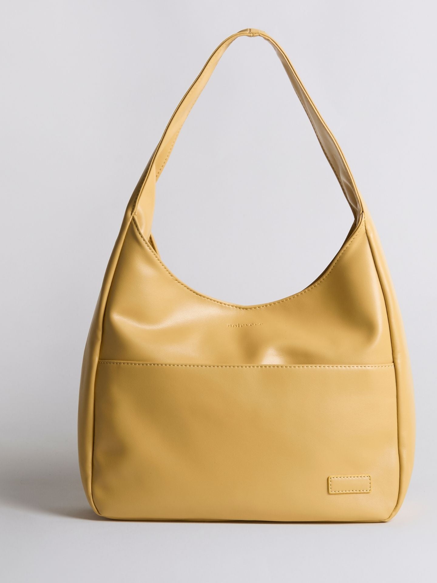 Minimalistische Hobo Schoudertas – Vegan Leer