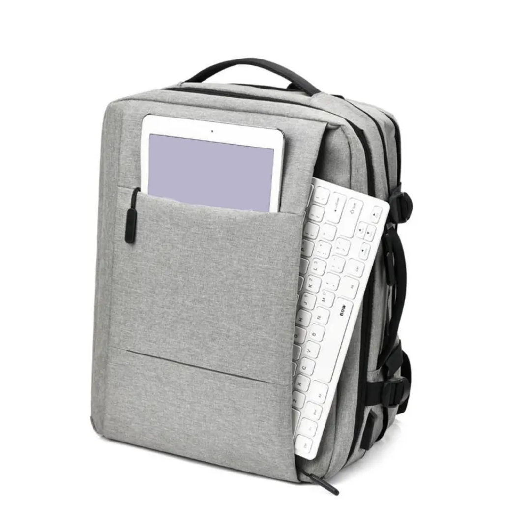 Waterdichte Reistas Rugzak – USB-aansluiting & Laptopvak (15,6″)