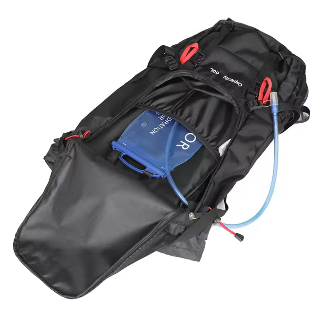 Trekkingrugzak 60L – Waterdicht, Comfortabel & Ruim