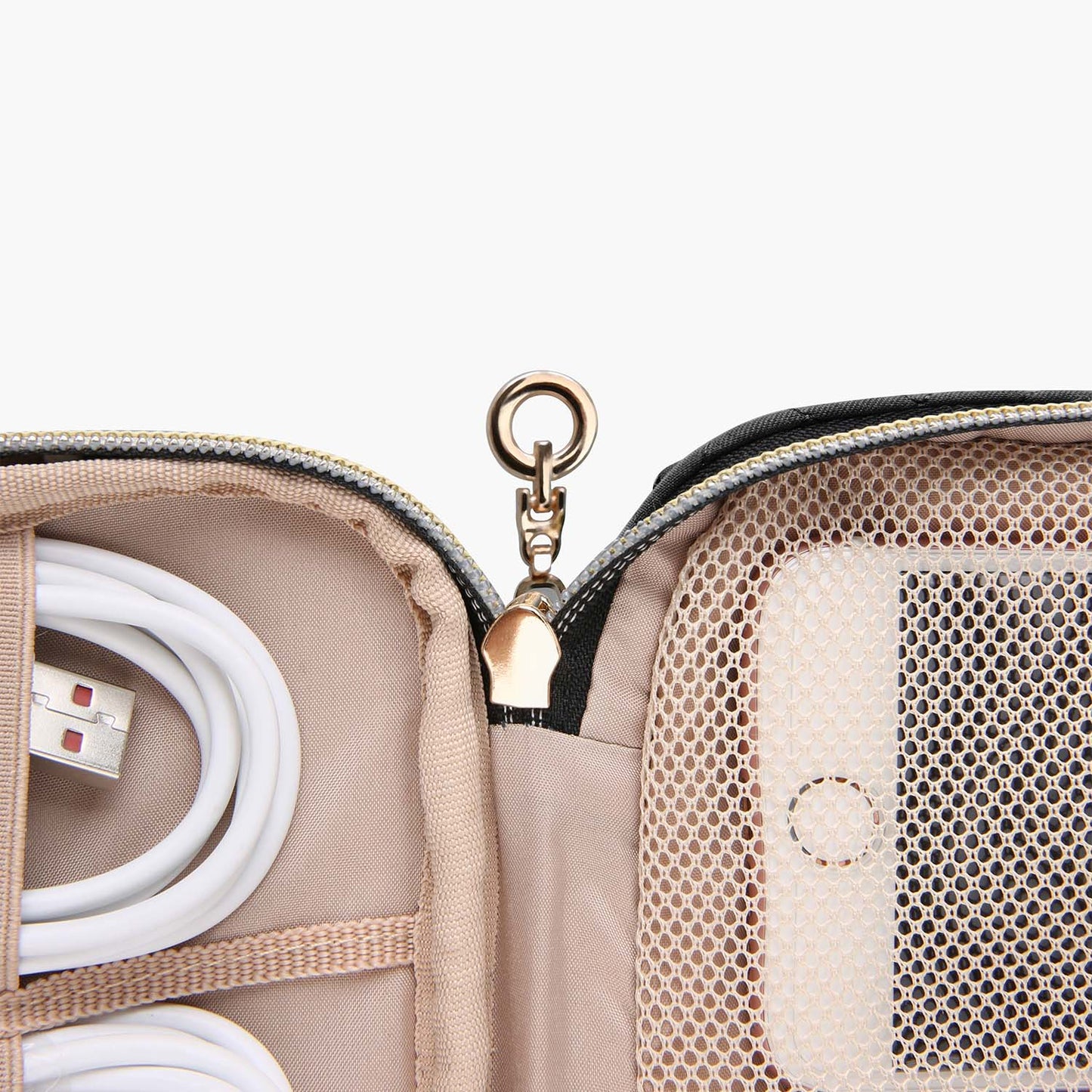 Compacte Sieradendoos voor Reizen – Roze – Met Spiegel & Compartimenten