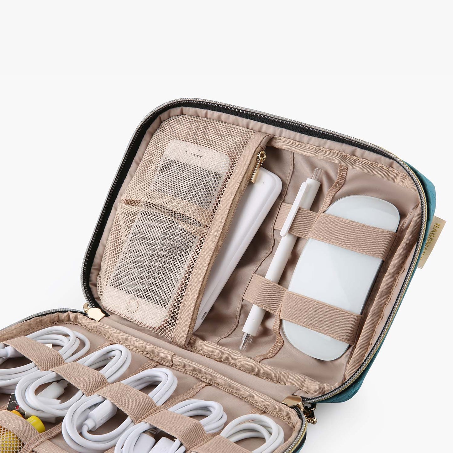 Compacte Sieradendoos voor Reizen – Roze – Met Spiegel & Compartimenten