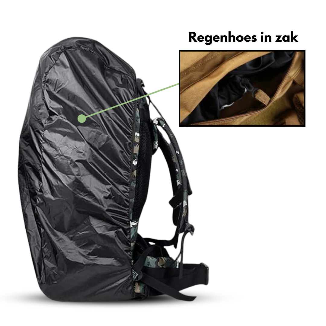 Backpack 70L – Weerbestendig & Uitbreidbaar