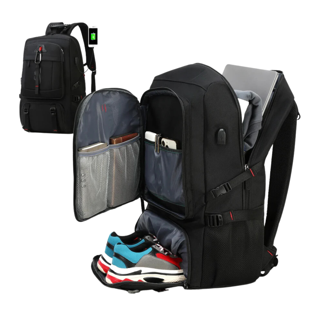 Reisrugzak 50L – Waterafstotend & Ruim