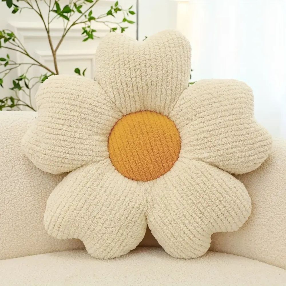 Bloemvormig Kussen – Zacht & Decoratief Sierkussen voor Bank of Bed