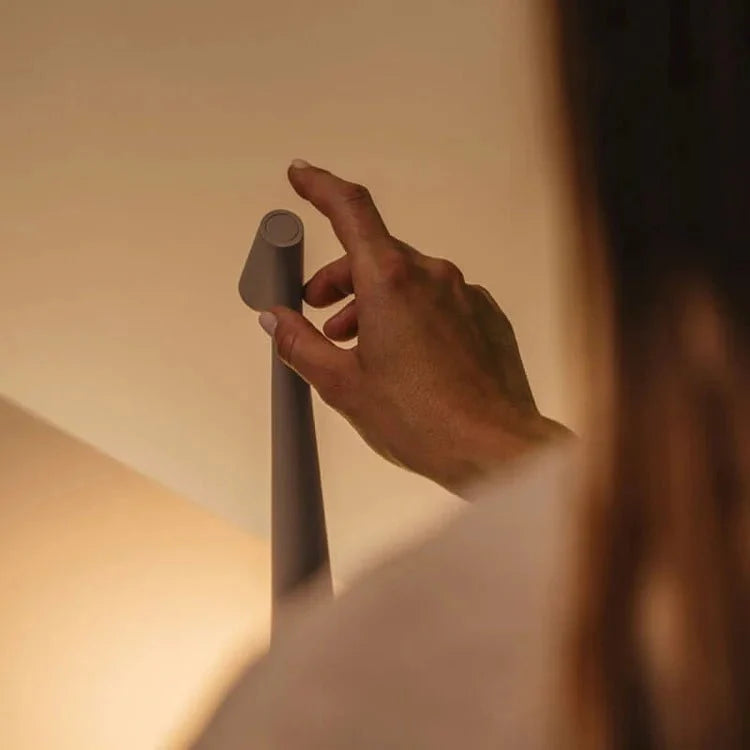 Moderne LED Tafellamp in Kandelaarstijl – Dimbaar & Draadloos | Sfeerverlichting