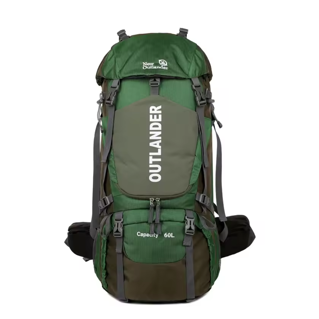 Trekkingrugzak 60L – Waterdicht, Comfortabel & Ruim