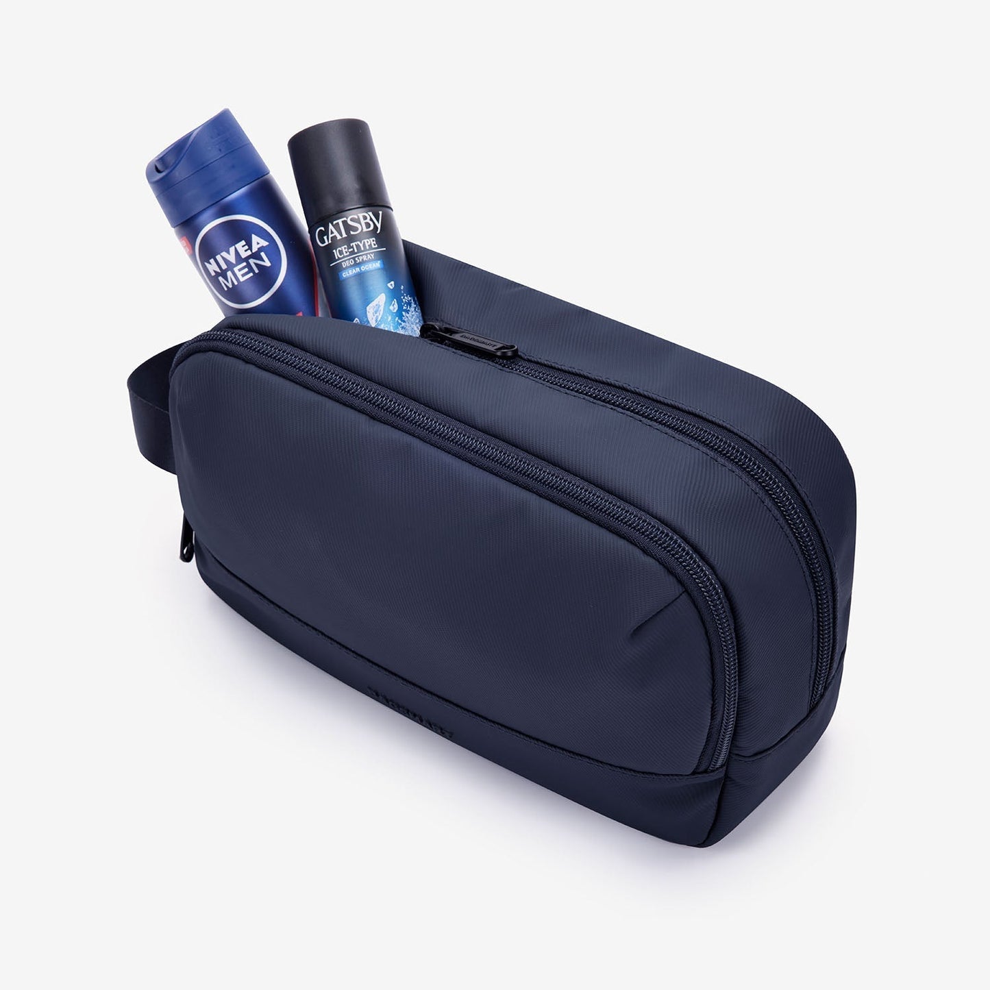 Liorra Toilettas voor Heren – Waterafstotend & Compact met Meerdere Vakken – Zwart of Blauw