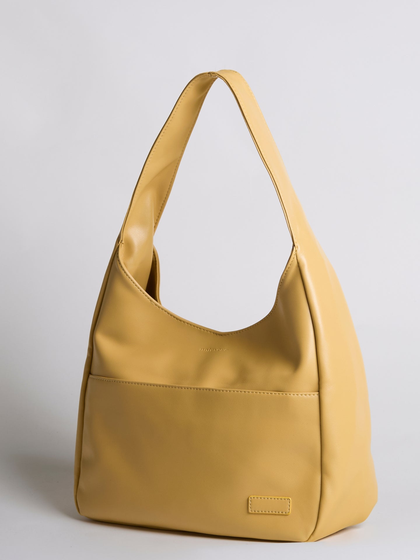 Minimalistische Hobo Schoudertas – Vegan Leer