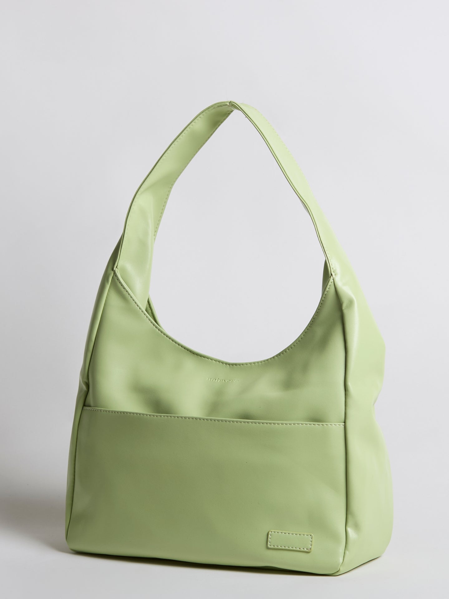 Minimalistische Hobo Schoudertas – Vegan Leer