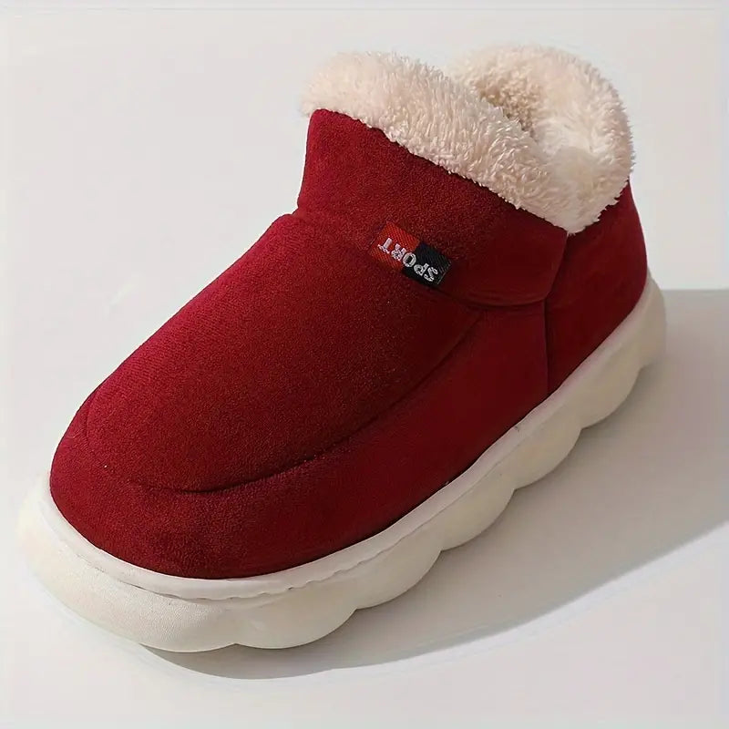 Unisex Winterpantoffels – Warme Huisschoenen met Zachte Voering & Antislip Zool