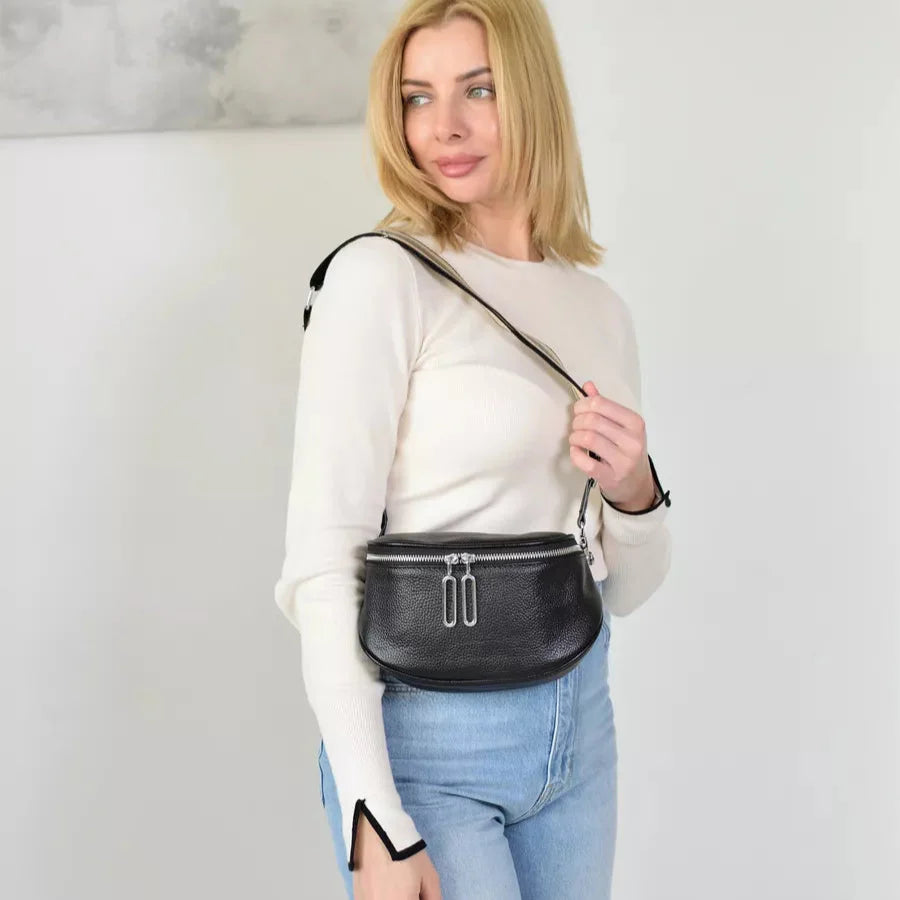 Dames Heuptas Crossbody – Stijlvolle Schoudertas met Verstelbare Strap