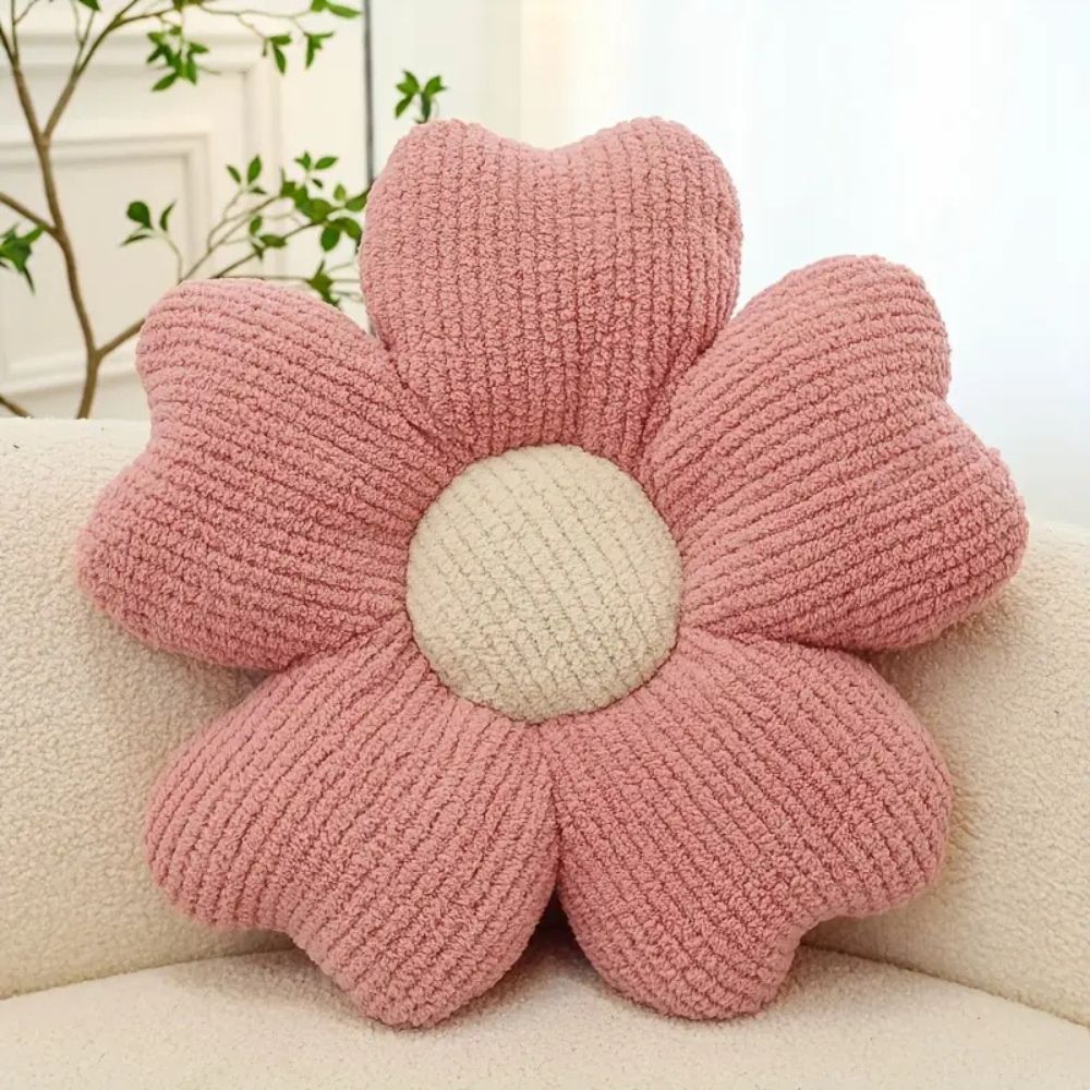 Bloemvormig Kussen – Zacht & Decoratief Sierkussen voor Bank of Bed