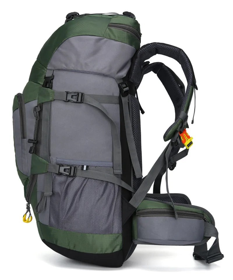 Waterdichte Outdoor Rugzak 70L – Lichtgewicht & Ruim