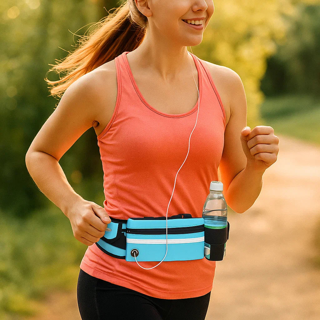 Sportieve Running Heuptas – Waterafstotend, Reflecterend en Lichtgewicht