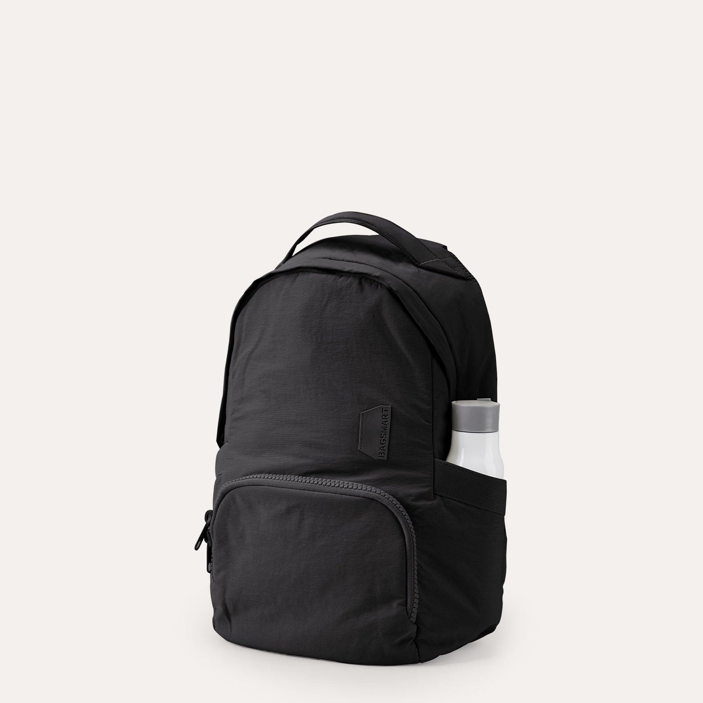 Lichtroze Rugzak met Meerdere Vakken – Comfortabel & Waterafstotend voor School, Werk of Reizen