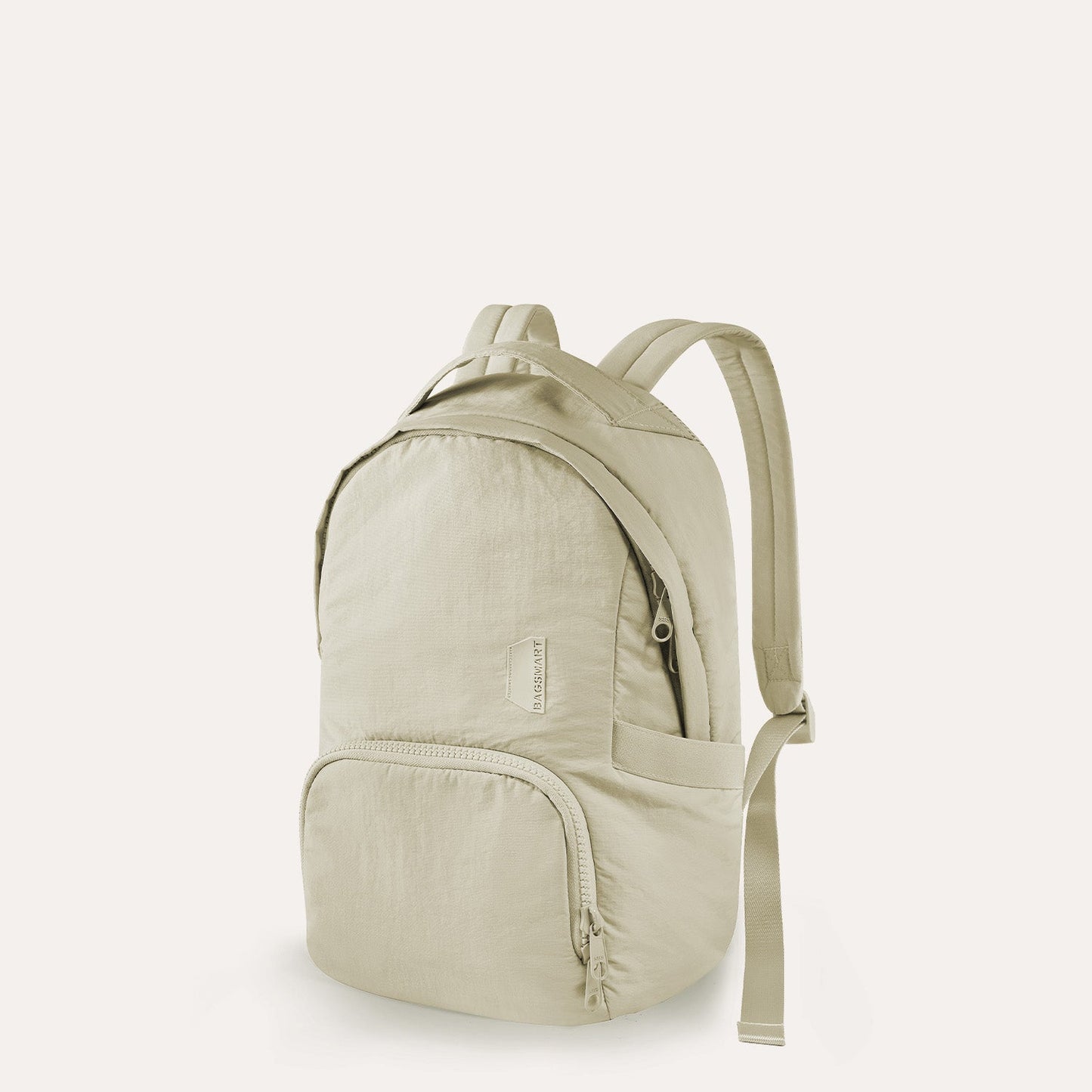 Lichtroze Rugzak met Meerdere Vakken – Comfortabel & Waterafstotend voor School, Werk of Reizen