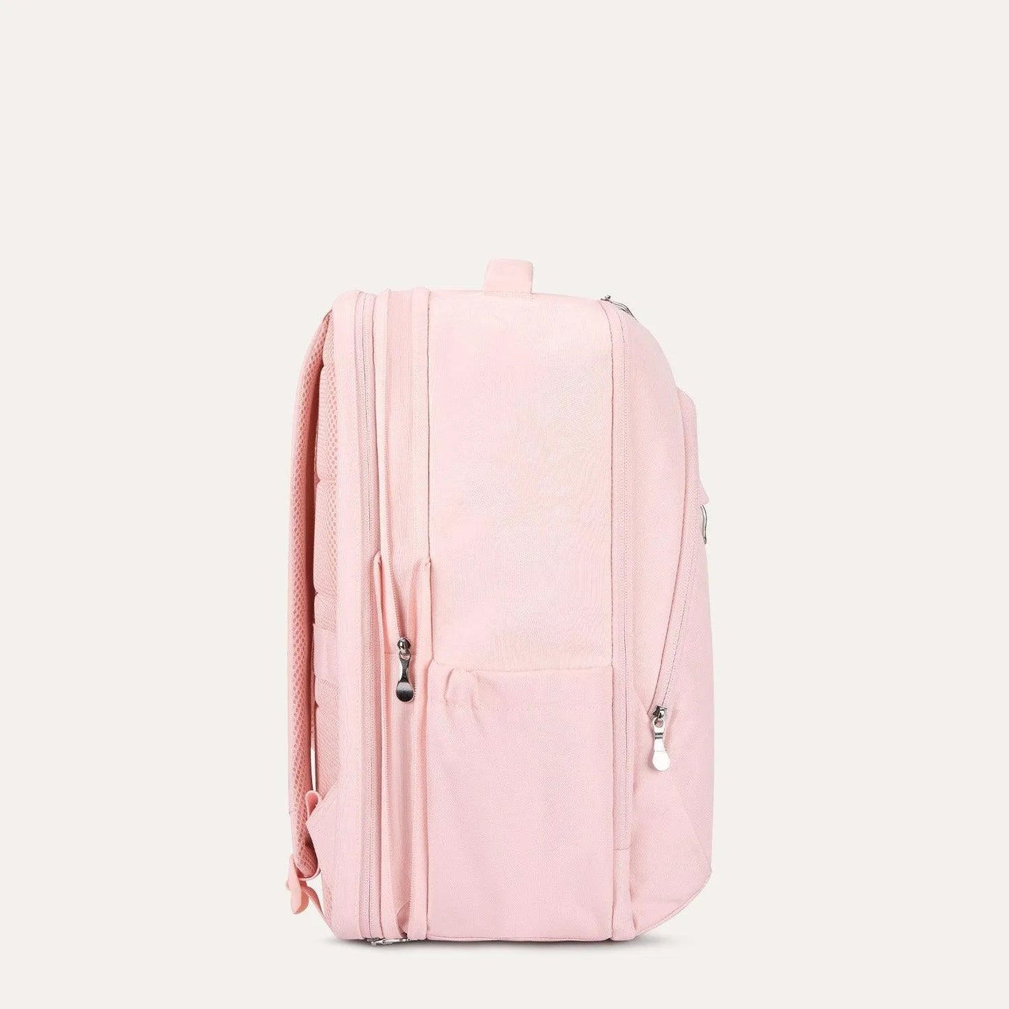 Luxe Roze Rugzak – Waterafstotende Laptop & Schooltas met USB-aansluiting