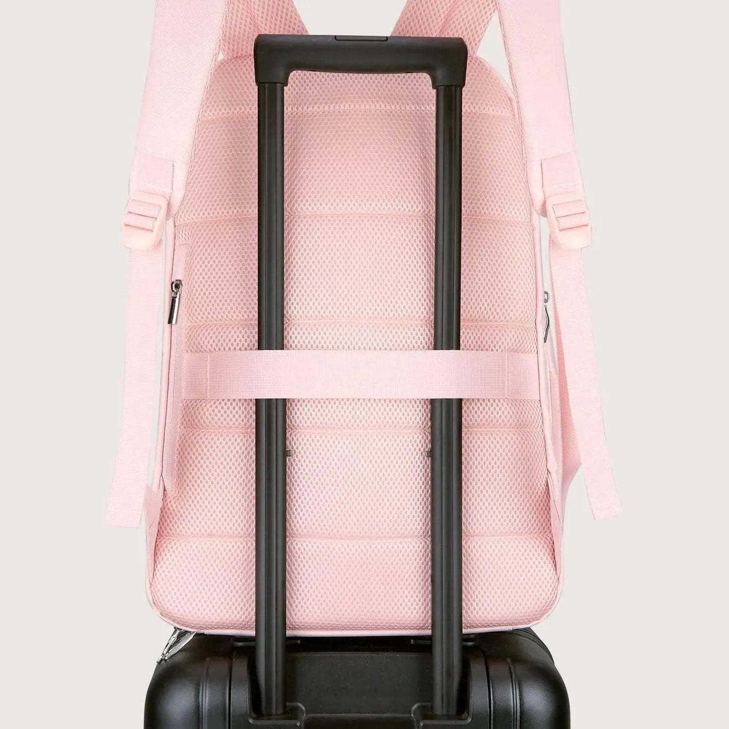 Luxe Roze Rugzak – Waterafstotende Laptop & Schooltas met USB-aansluiting