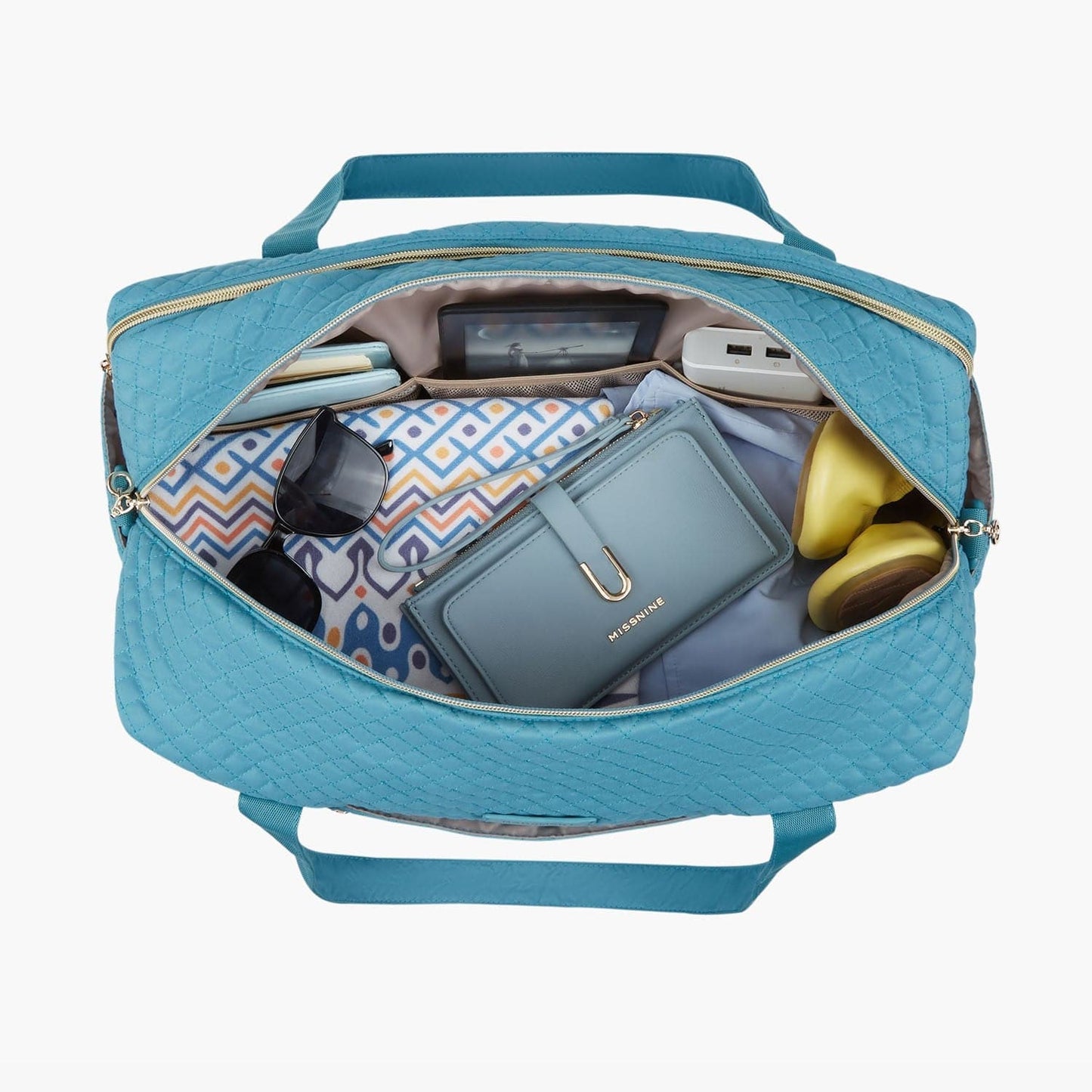 Weekender Reisetasche Große Handgepäcktasche mit Schuhbeutel