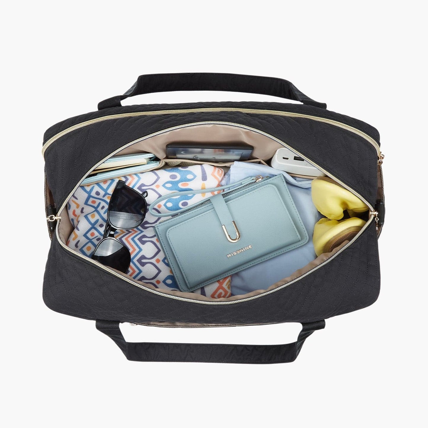 Weekender Reisetasche Große Handgepäcktasche mit Schuhbeutel