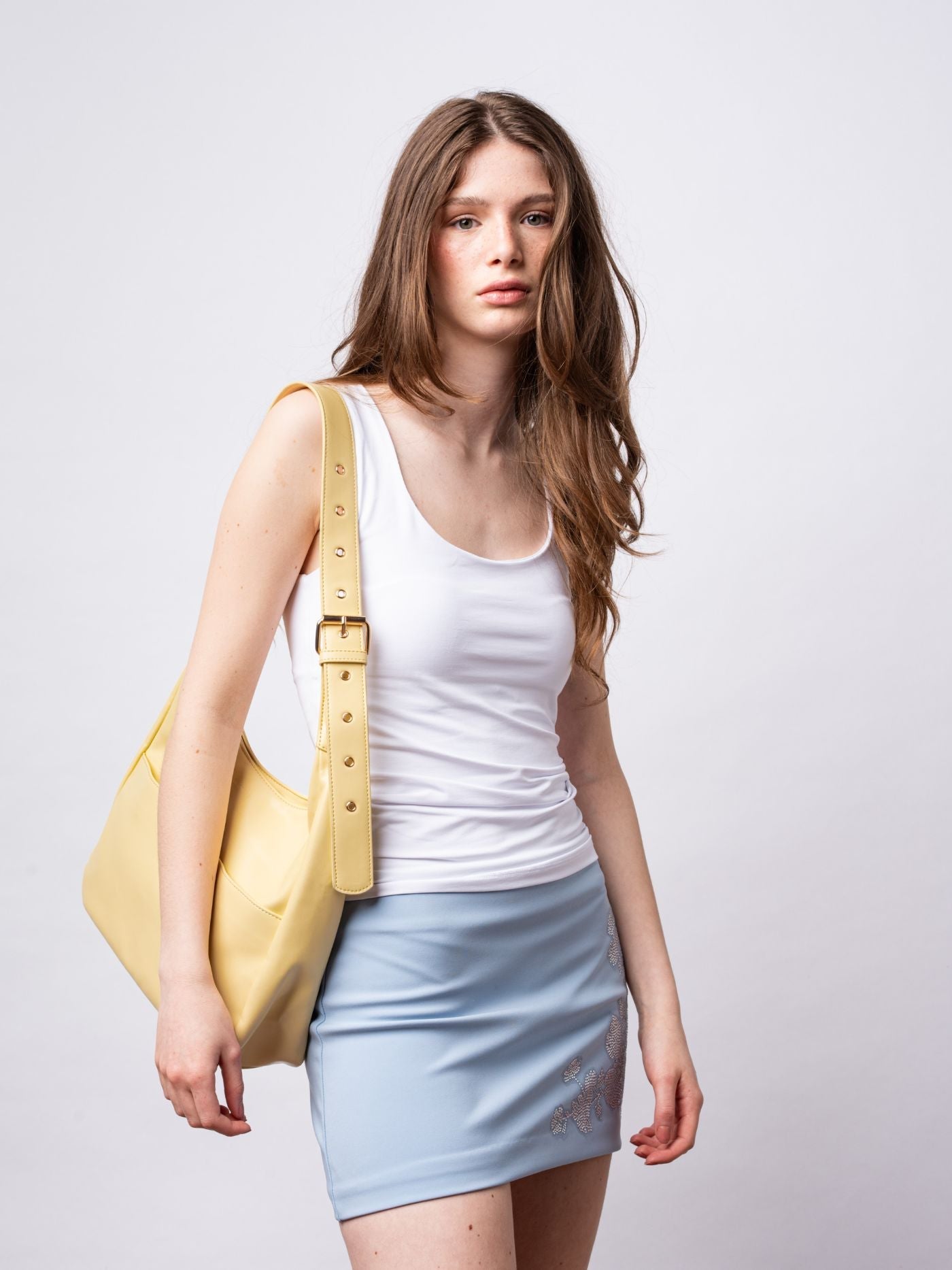 Zwarte Schoudertas – Minimalistisch & Ruim Design van Vegan Leer