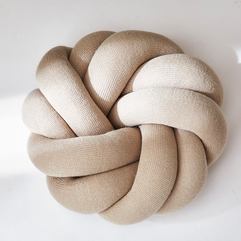 Katoenen Knoopkussen – Decoratief & Comfortabel Sierkussen voor Bank of Bed