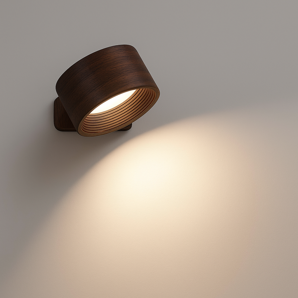 Minimalistische LED Wandlamp – Magnetisch & Dimbaar | USB Oplaadbaar | Warm Licht
